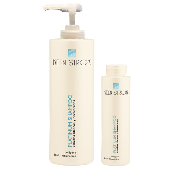 Фото товару PLATINUM SHAMPOO FOR WHITE & BLEACHED HAIR – Шампунь антижовтий для блонду та освітленного волосся